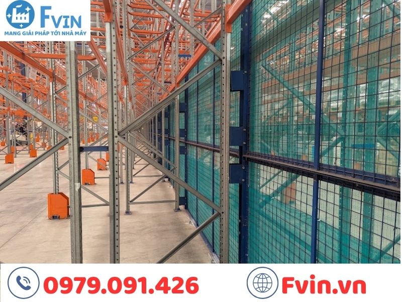 Vách lưới B40 sau khi hoàn thiện
