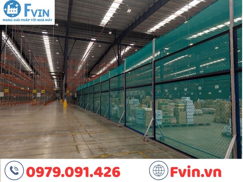 Vách lưới B40 sau khi hoàn thiện